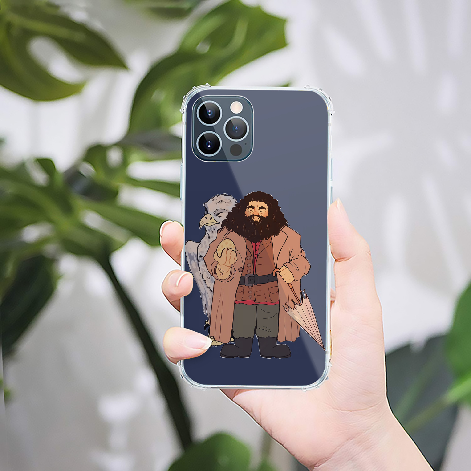 （画像用） Harry Potter ハリー・ポッターシリーズ 【iPhone 12シリーズ対応】透明スマホケース（クリアソフトケース）